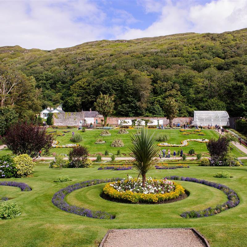Garden Aug2019  Formal Flower garden   