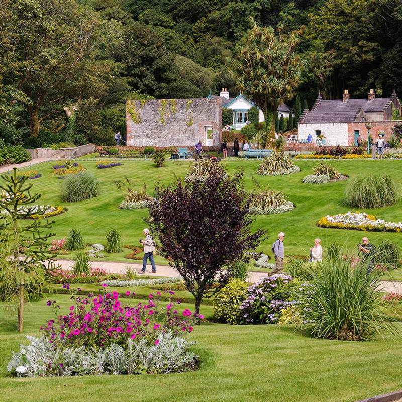GardensAug2019  Formal Flower garden (2