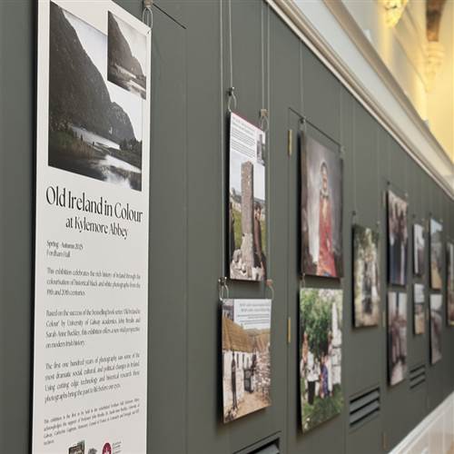 Old Ireland in Colour historical photo exhibition at...