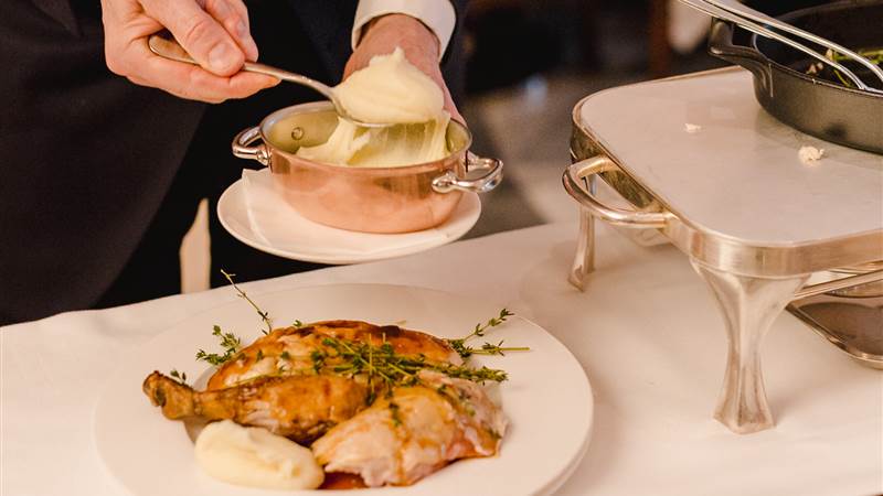 Luxury Gourmet Dishes at French restaurant in NYC