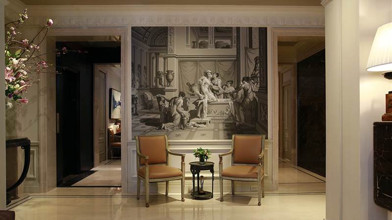 Luxury Lowell Hotel Lobby in New York