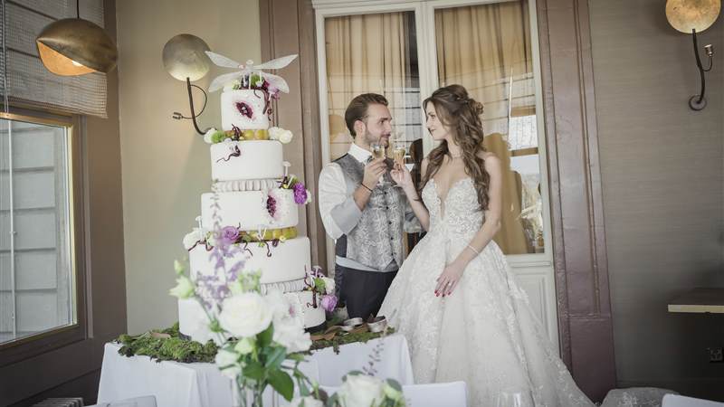 The Most Beautiful Wedding Cakes in Geneva at Metropole