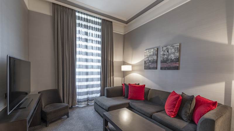 Hotel Shopping Suite with separate Living Room Geneva