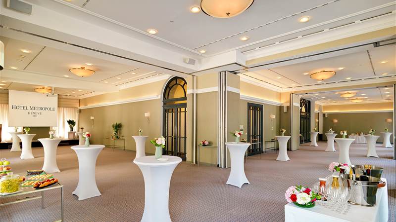 Luxury Hotel Liszt Events Room in Geneva