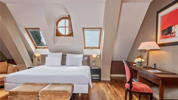 Luxury Hotel Room in Geneva - Switzerland Hotel Room