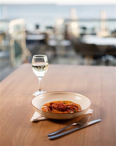 soft shell crab at one the waterfront