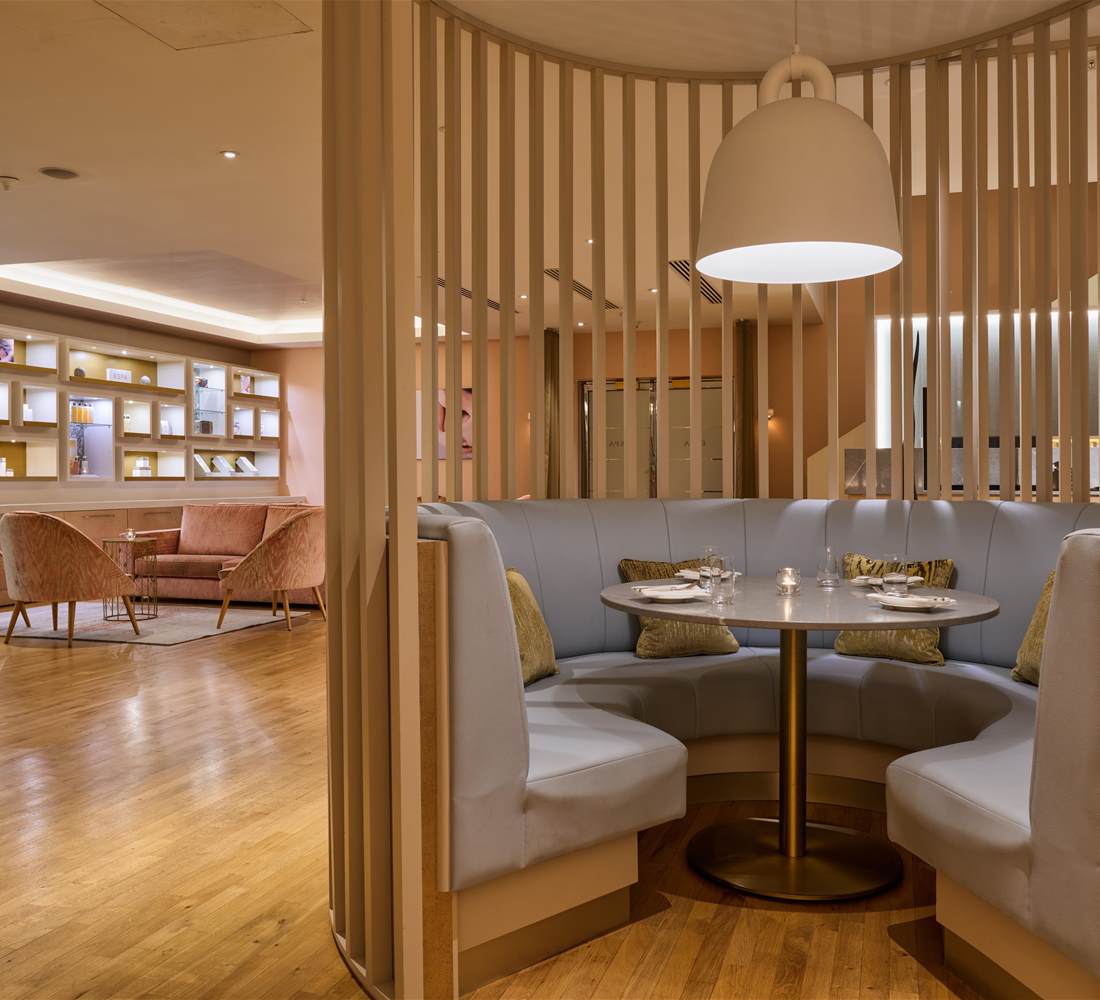 Spa Cafe in ESPA at Powerscourt 5 Star Hotel in Ireland