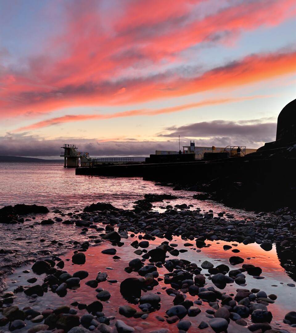 Sunset Blackrock Diving Tower Salthill C