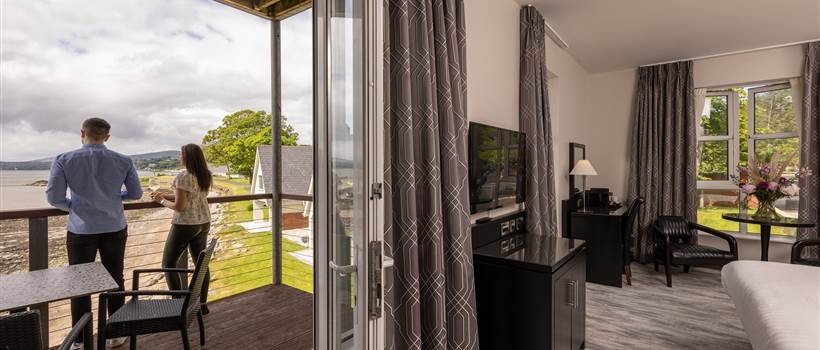 Balcony Room at redcastle, Luxury Hotels In Donegal