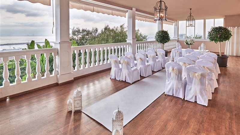 Wedding Venues in Gibraltar at The Rock 4 star hotel
