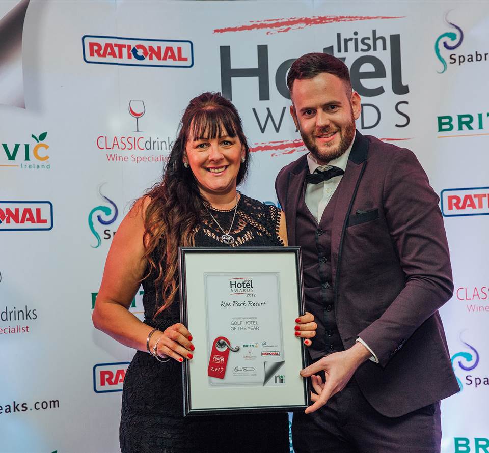 Top Accolade for Roe Park Resort at Irish Hotel Awards