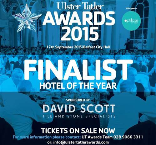 Ulster Tatler Awards Hotel of the Year Finalist