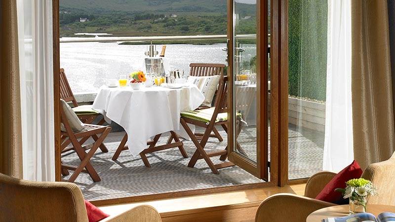 Hotels with Balconies Ireland From €140 per room  at Sneem 4 star Hotel in Kerry.
