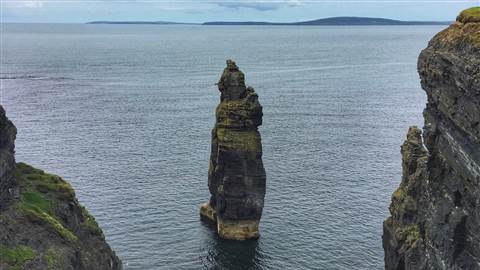 Visit Bromore Cliffs in Ballybunion