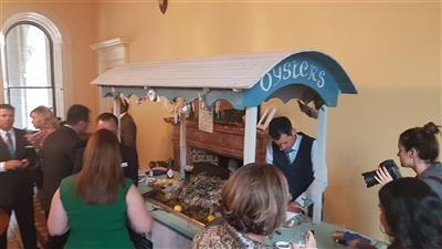 Weddings - Oyster Cart available
