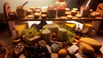 Cheese Board for the Wedding Party