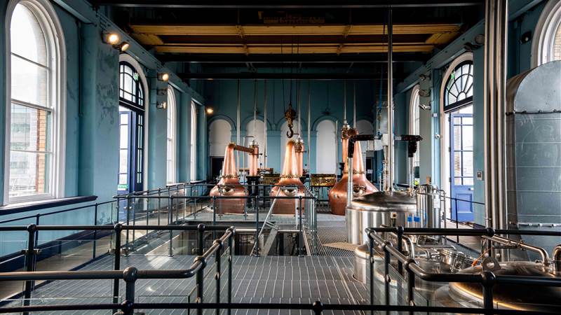 Titanic Distillers at Thompson Dock Stil
