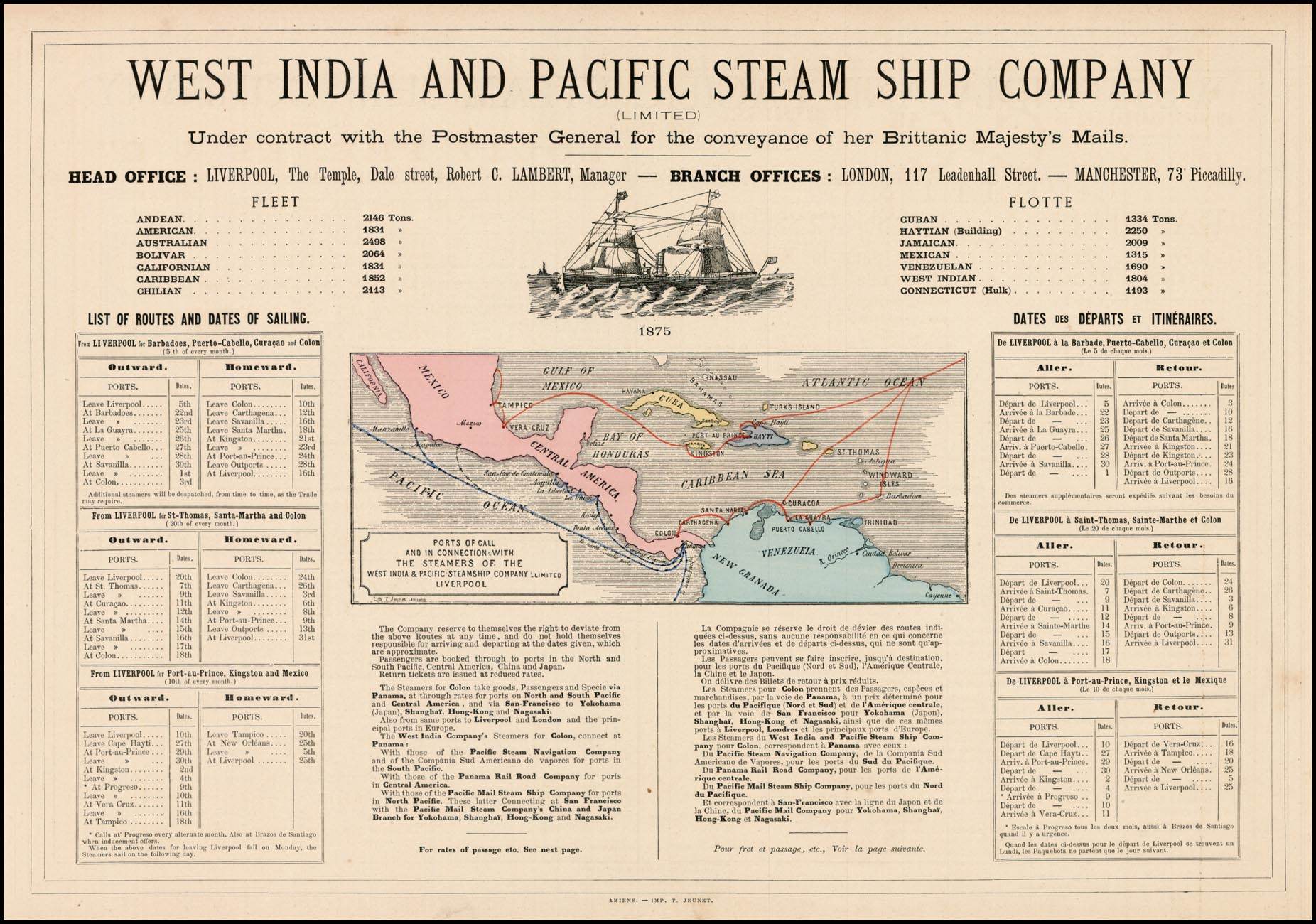 west india and pacific steamship company