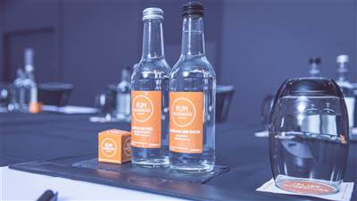 Rum Warehouse Conference set up