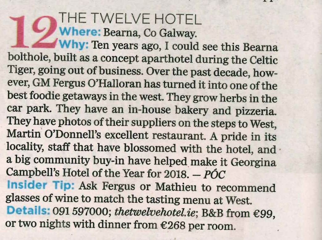 TheTwelveBoutiqueHotelGalway Fab50