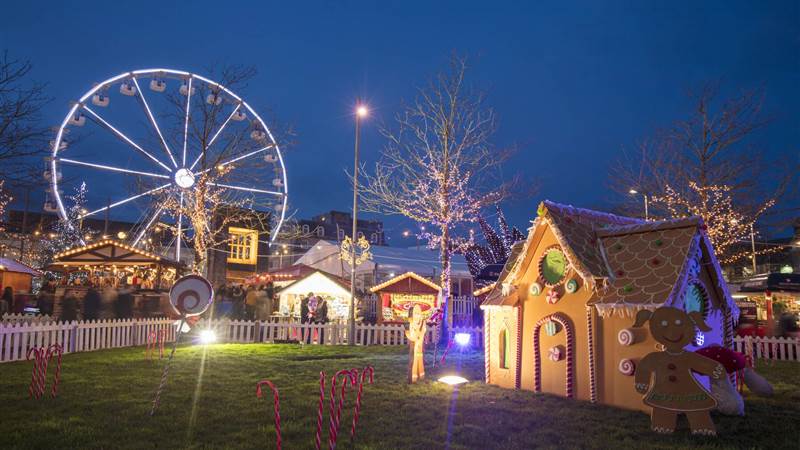 Christmas Market, Eyre Square, Co Galway