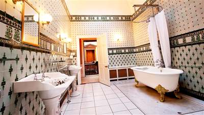 Suite Bathroom at Waterford Castle hotel in Waterford