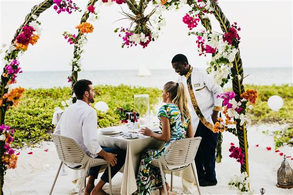 Intimate dinner