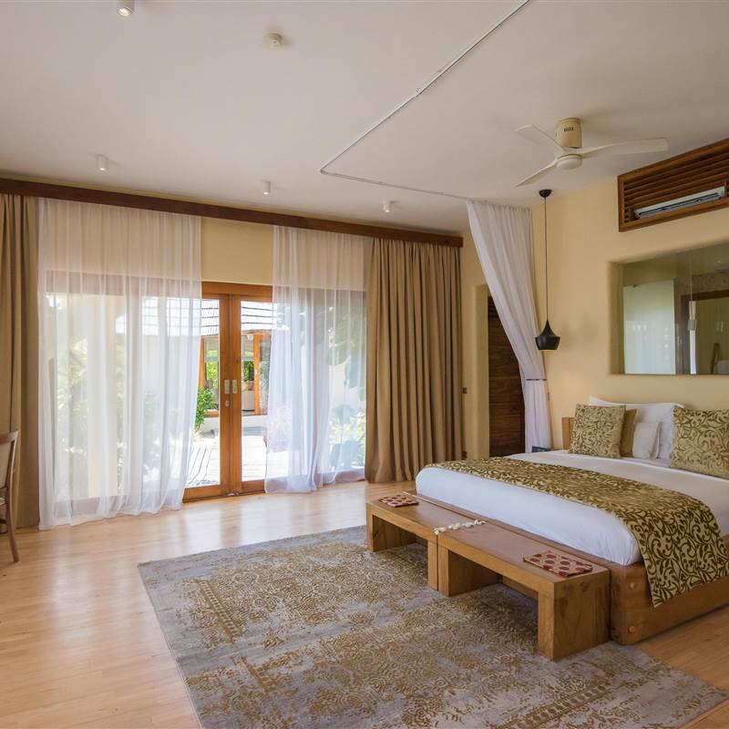 One bedroom villa - bedroom view